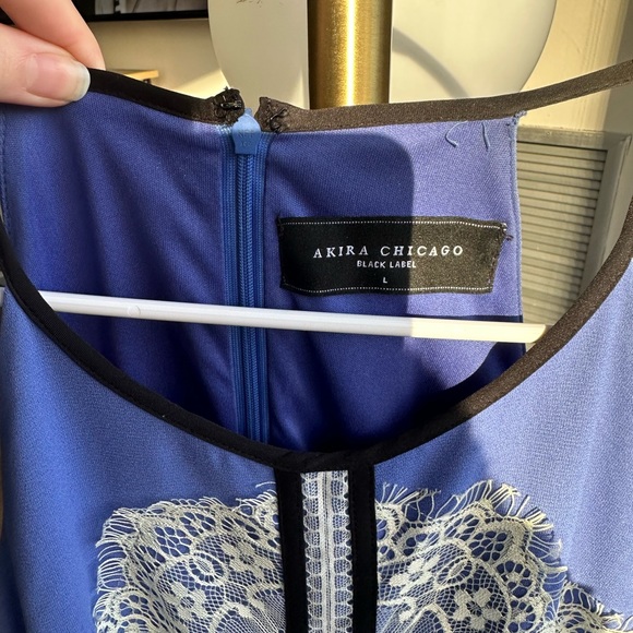 Akira Blue Dress - Picture 3 of 4